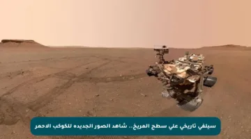سيلفي تاريخي على سطح المريخ.. شاهد الصور الجديدة للكوكب الأحمر